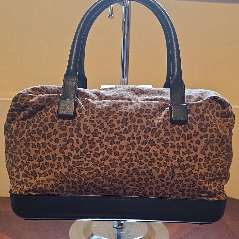 Bottega Veneta Vintage Leopard Print